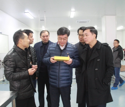 江西省檢察院黨組成員、副檢察長(zhǎng)徐勝平一行來公司走訪調(diào)研